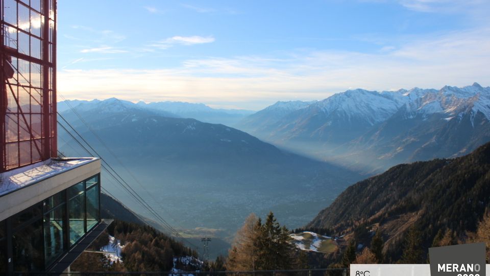 Hafling - Avelengo: Wandergebiet Schenna - Meran 2000