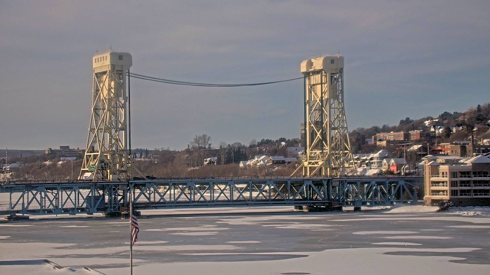 Hancock: Houghton - Bridge - Michigan Tech Fund Cam