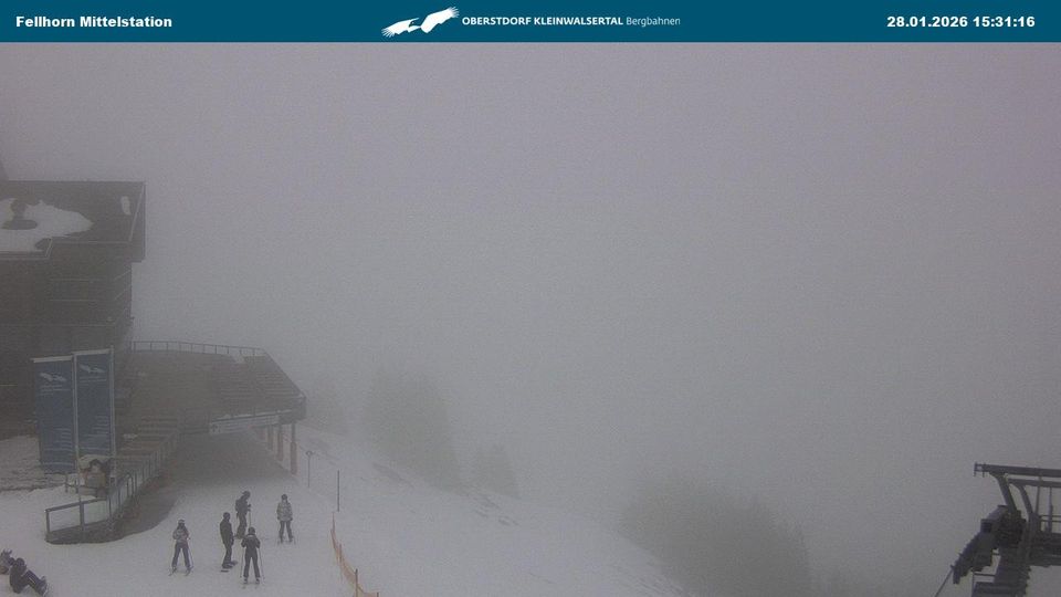 Gemeinde Mittelberg: Fellhorn I, Fellhornbahn-Station Schlappoldsee, Oberstdorf