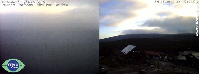 Torfhaus: Blick auf den Brocken