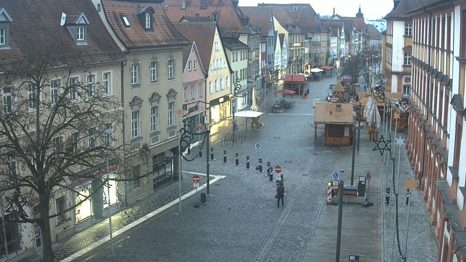 City: Webcam in der Bayreuther Fußgängerzone