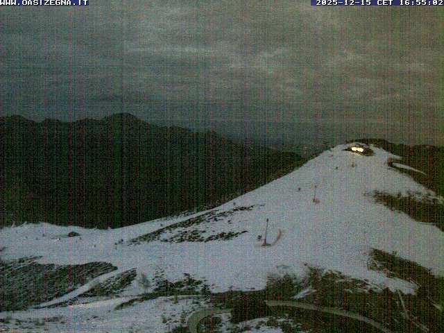 Piatto: Bielmonte vista sulle piste