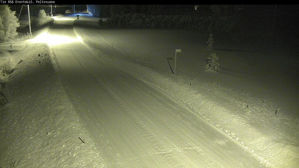 Enontekio: Tie 956 Enontekiö, Peltovuoma - Peltovuomaan