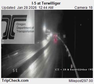 Burlingame: I-5 at Terwilliger
