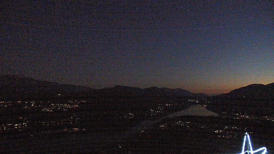 Vernate: Il Lago di Lugano da - Ticino (Svizzera)