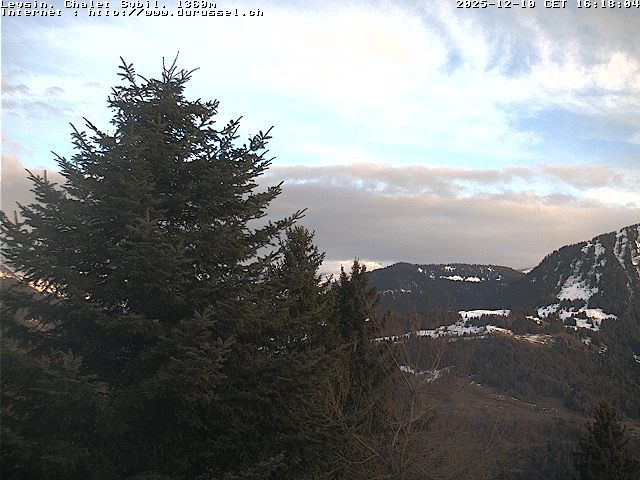 Leysin: Chalet Sybil, CH-1854 - vue en direction de l'est