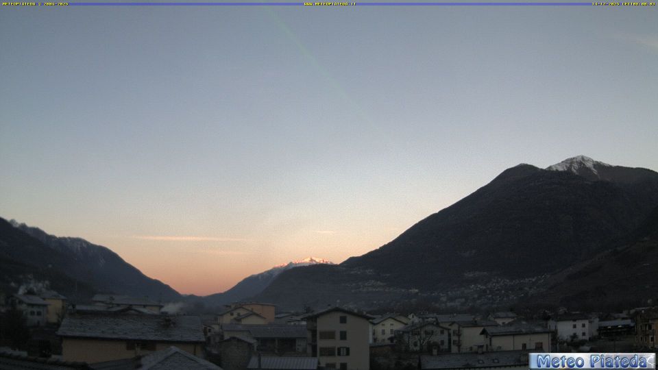 Piateda: Panorama verso Ovest