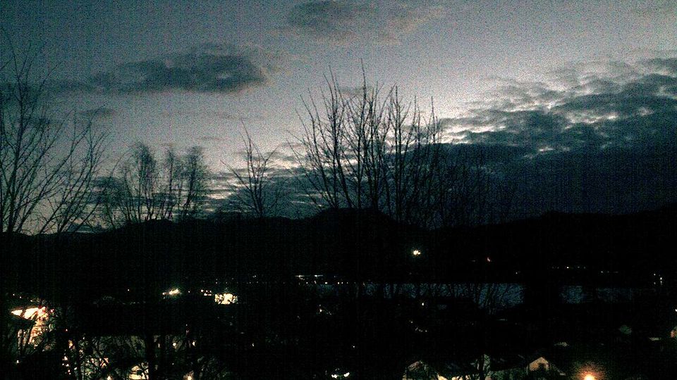 Gmund: Blick auf - und den Tegernsee