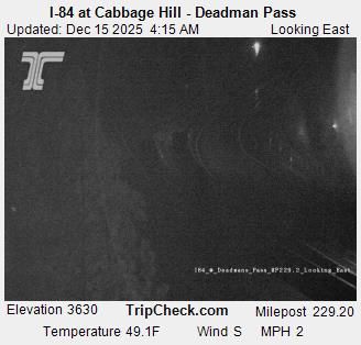 Pilot Rock: I-84 at Cabbage Hill - Deadman Pass