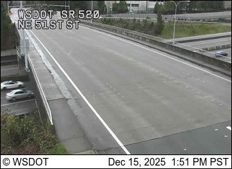 Bellevue: SR 520 at MP 10.7: NE 51st St