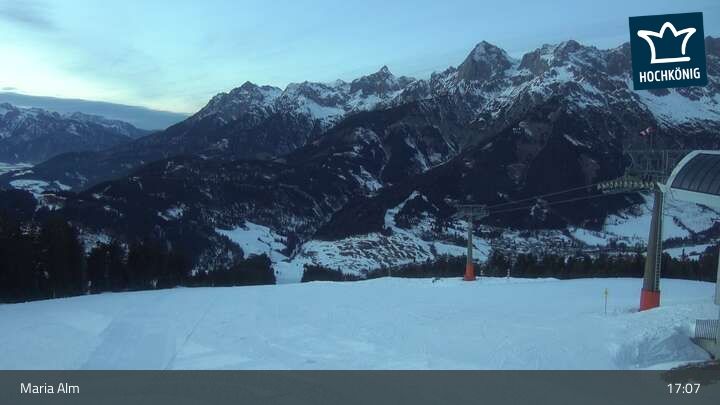 Maria Alm am Steinernen Meer: Maria Alm, Hochkönig - Bergstation Hochmais