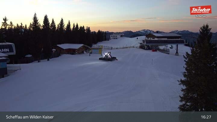 Gemeinde Scheffau am Wilden Kaiser: Scheffau am Wilden Kaiser, SkiWelt - Brandstadl Restaurant