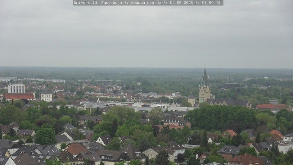 Paderborn: 360° Panorama über - Towercam Universität