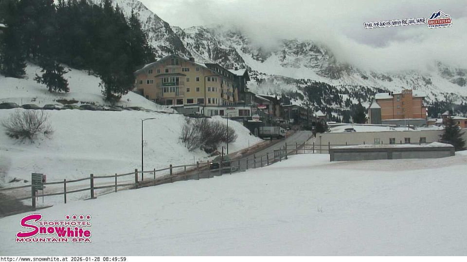 Obertauern: Blick von der Kirchbühelbrücke