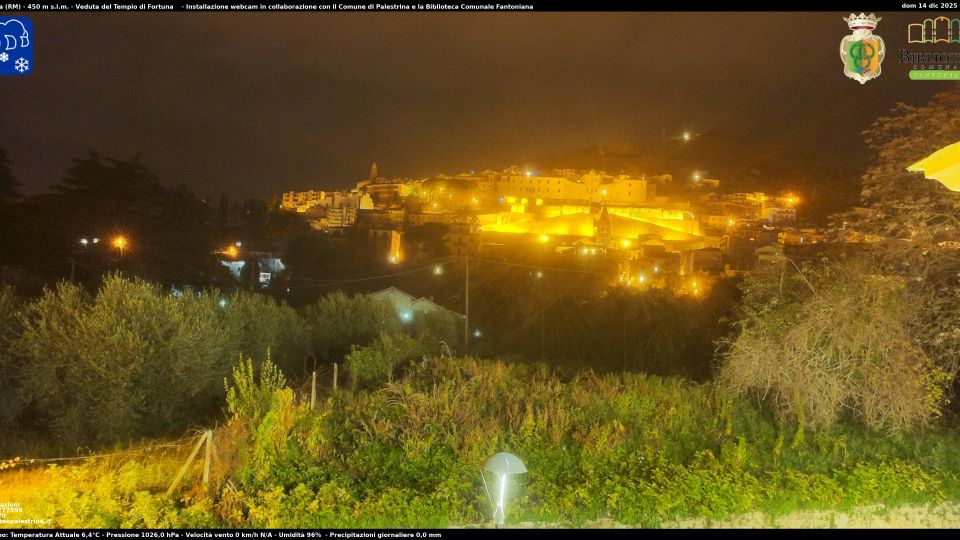 Palestrina: Veduta della Città di - Rome