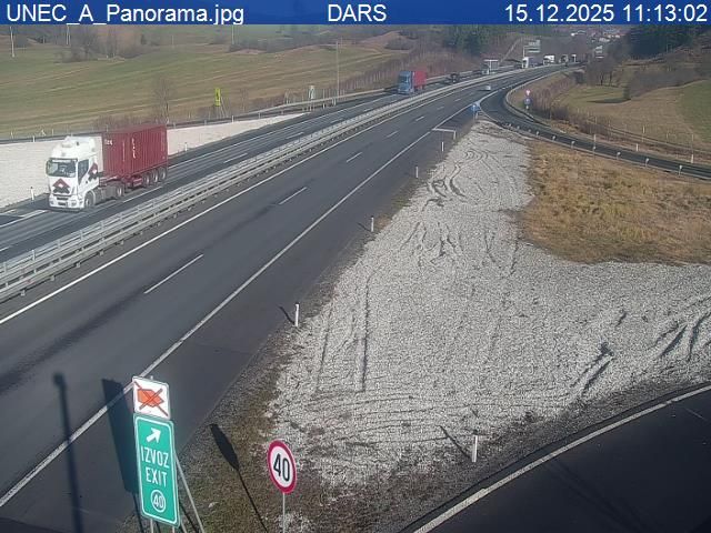 Unec: A1/E61/E70, Ljubljana - Koper