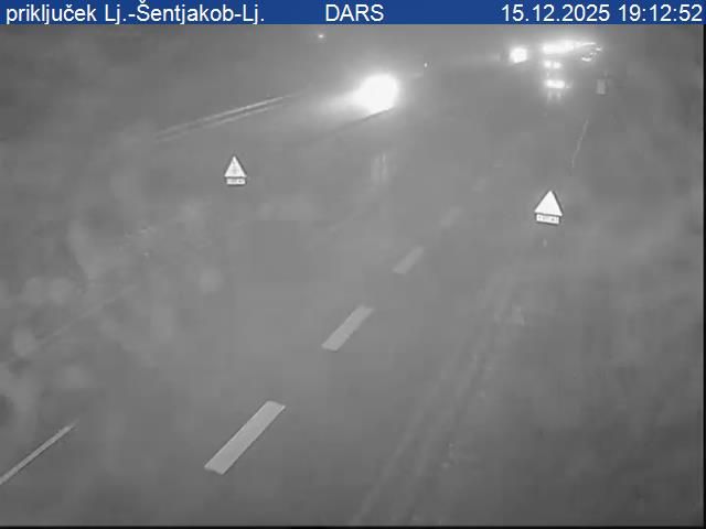 Podgorica: A1/E57, Maribor - Ljubljana, priključek Šentjakob