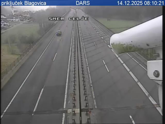 Vrh nad Krasnjo: A1/E57, Maribor - Ljubljana, priključek Blagovica