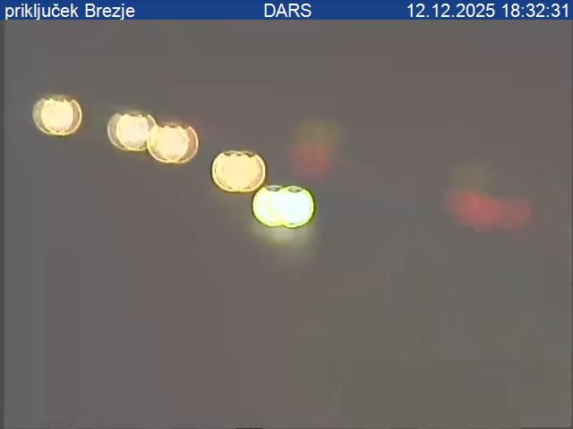 Radovljica: A2/E61, Karavanke - Ljubljana, priključek Brezje