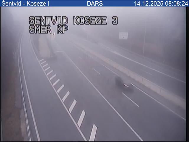 Koseze: A2/E61, Karavanke - Ljubljana, odsek Šentvid