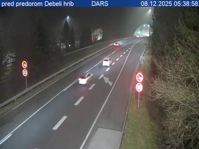 Skofljica: A2/E70, Karavanke - Obrežje, predor Debeli hrib