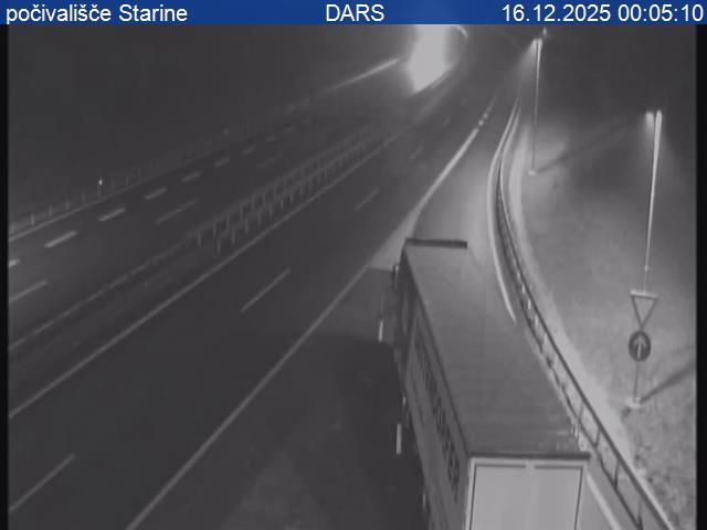 Sempeter-Vrtojba: A2/E70, Karavanke - Obrežje, počivališče Starine