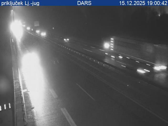 Skofljica: A1/A2/E70, Ljubljana - južna obvoznica, razcep Malence