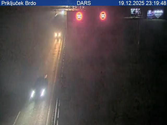 Koseze: A2/E61, Ljubljana - zahodna obvoznica, priključek Brdo