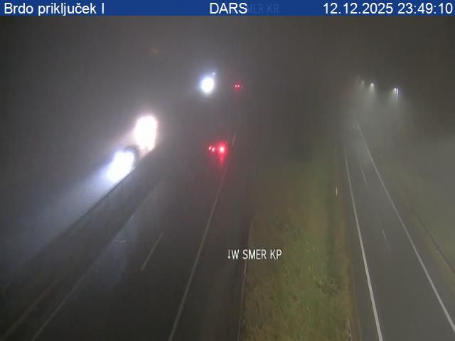 Koseze: A2/E61, Ljubljana - zahodna obvoznica, priključek Brdo