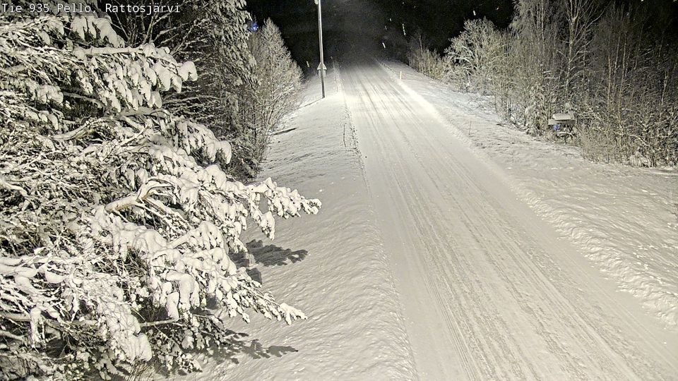 Pello: Tie 935 Rattosjärvi - Meltaukseen