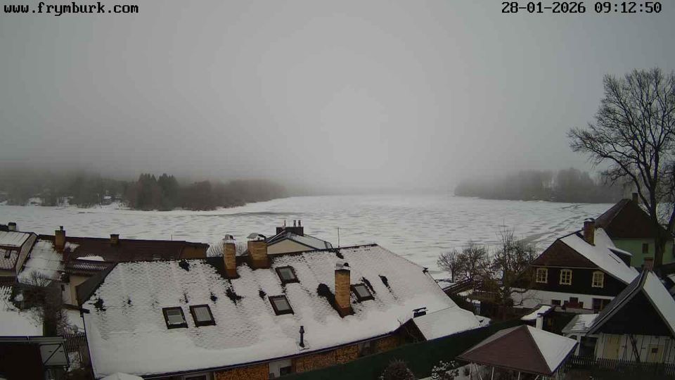 Frymburk: Lipno Dam - Lipno Stausee