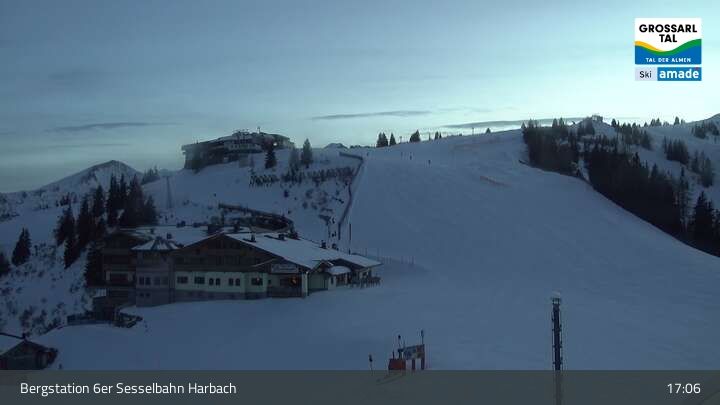 Grossarl: Großarltal - Bergstation 6er Sesselbahn Harbach