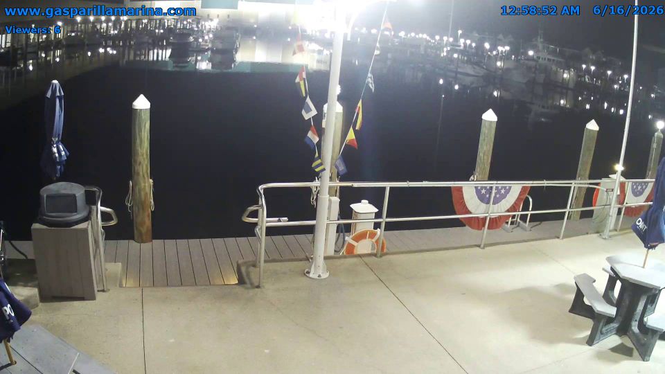 Gasparilla: Marina Webcam - Placida, Port Charlotte, Florida