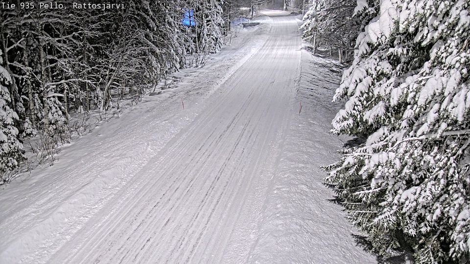 Pello: Tie 935 Rattosjärvi - Pelloon