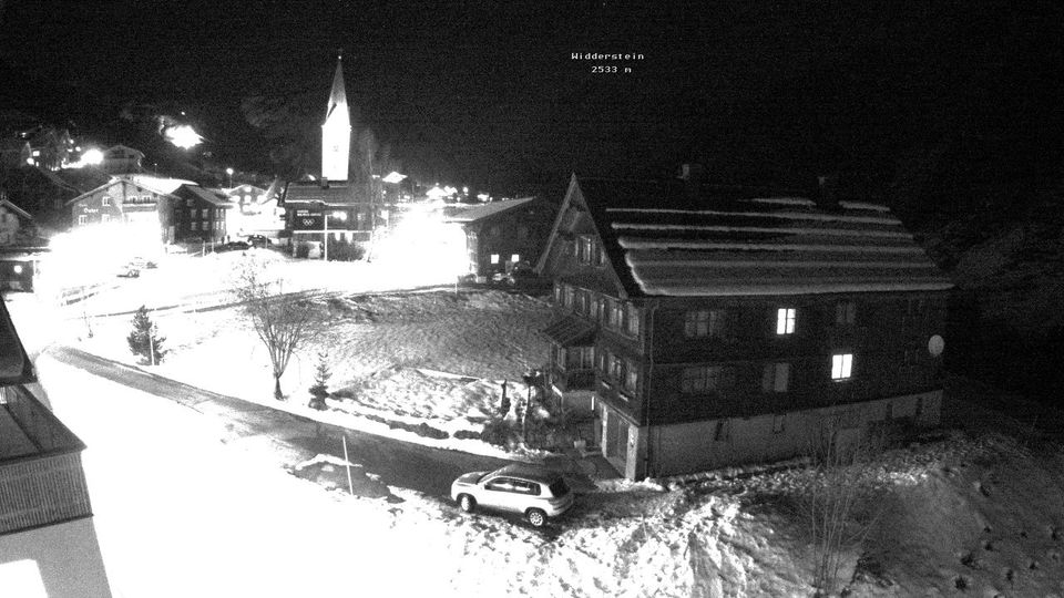 Gemeinde Warth: Warth, Richtung Wander- und Skigebiet