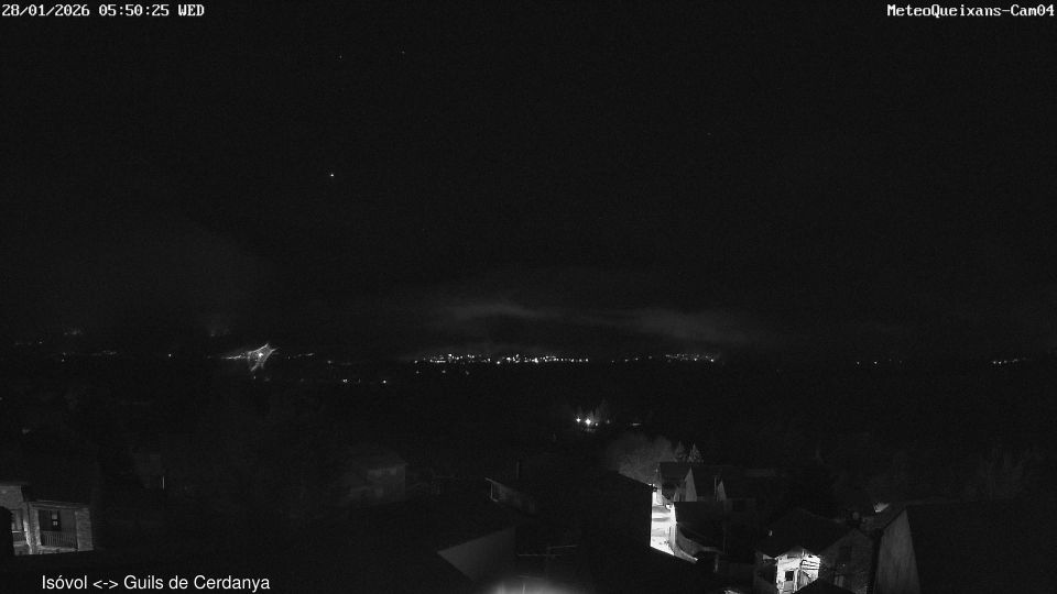 Queixans: Cerdanya Valley from - looking to NW