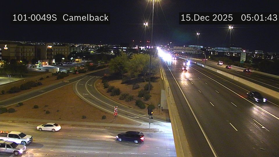 Phoenix: Loop 101 South at Camelback Rd