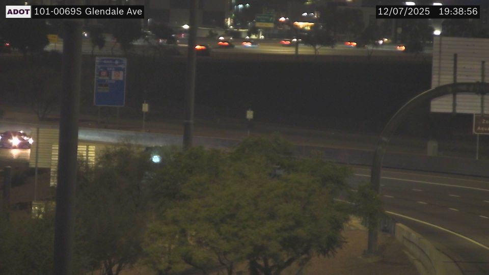 Peoria: Loop 101 South at Glendale Rd