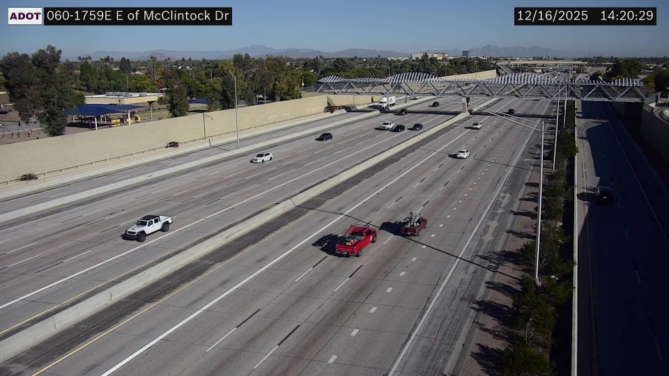 Tempe: US 60 East of McClintock