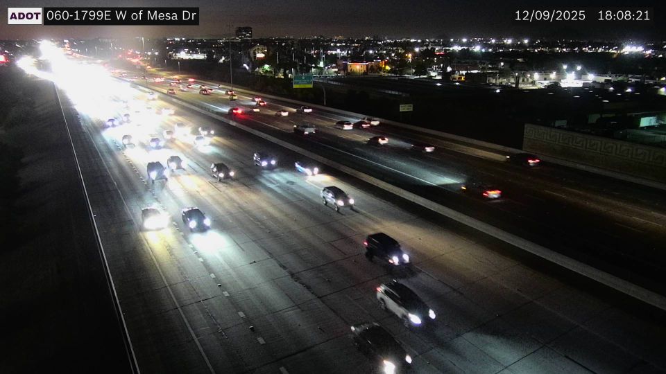 Mesa: US 60 East Of Country Club