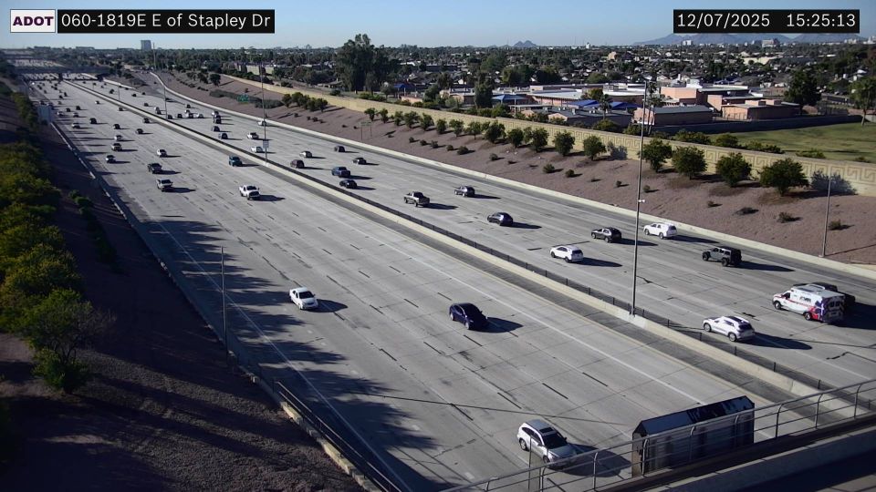 Mesa: US 60 East Of Stapley