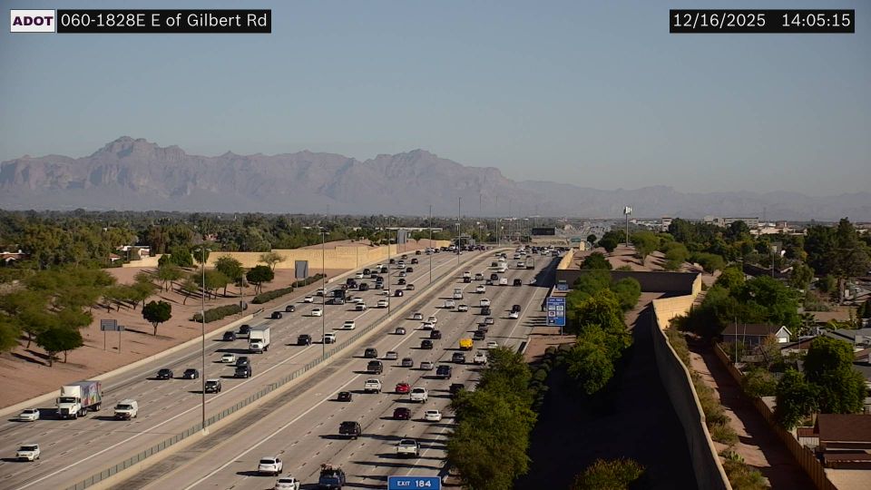 Mesa: US 60 East Of Gilbert