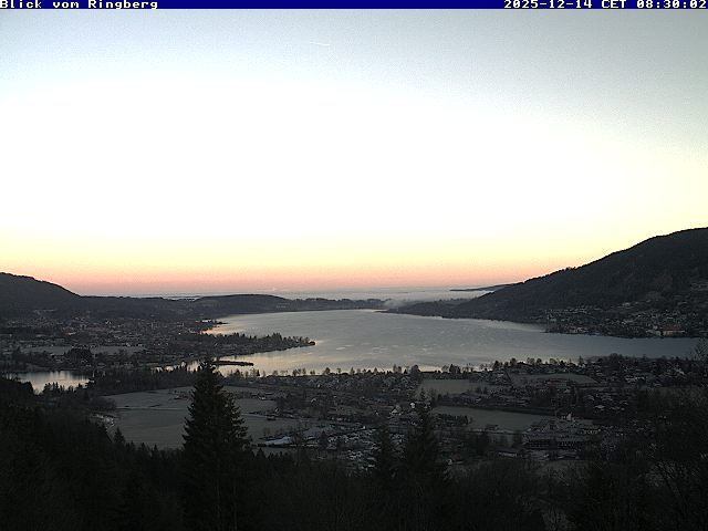 Kreuth: Blick auf den Tegernsee