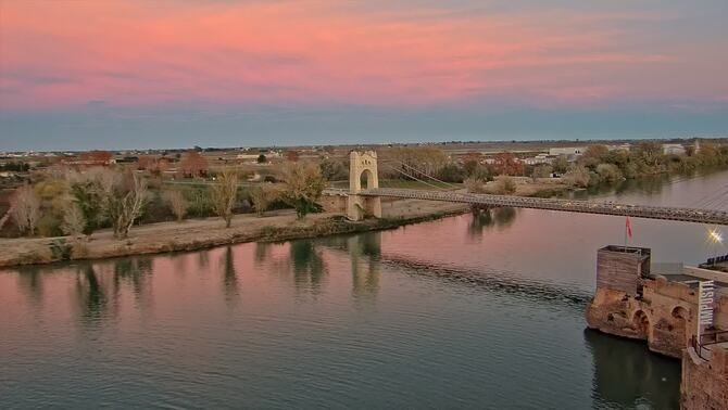 Amposta: Pont Penjant Amposta