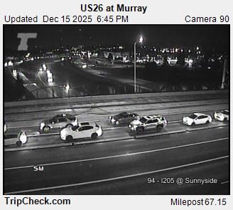 Cedar Mills: US26 at Murray