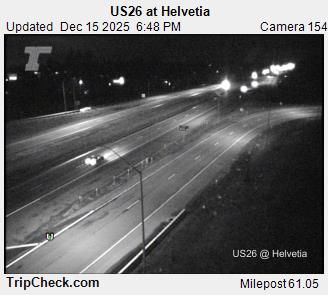West Union: US26 at Helvetia