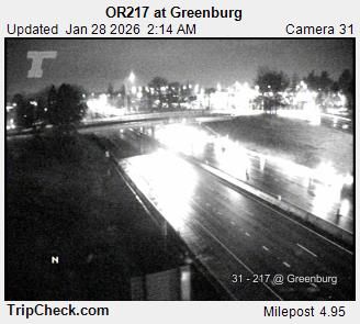 Beaverton: OR217 at Greenburg