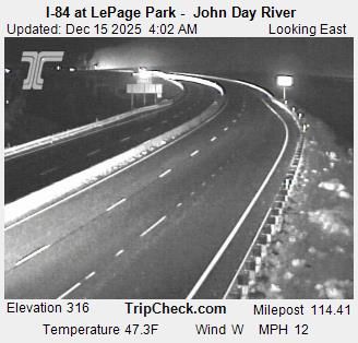 Wasco: I-84 at LePage Park - John Day River