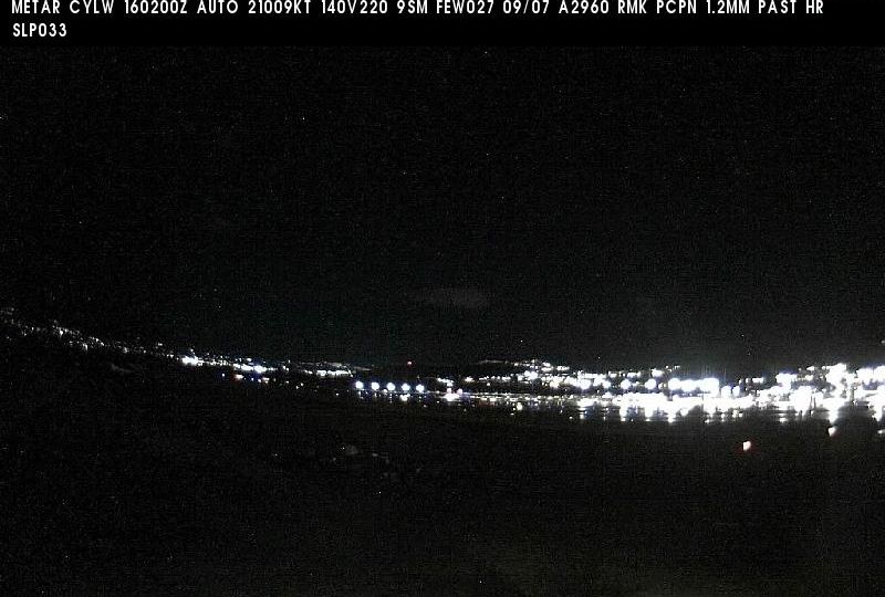 Kelowna: Airport - Southwest View