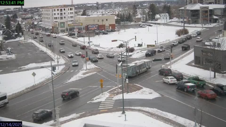 Dieppe: at rue Champlain St and ave Acadie Ave